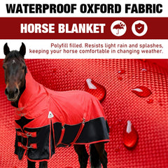 Vortexain horse blanket leg straps prevent shifting during turnout