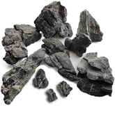 Voulosimi Seiryu rock aquarium decor shows natural stripes for realism