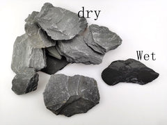 Voulosimi slate rocks water feature usage for walkways and ponds