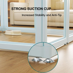 VPNQwQ tool-free assembly shows panels snapping together for quick setup.
