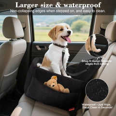 VSAPRDT dog car seat 3-second-setup enables quick tool-free installation