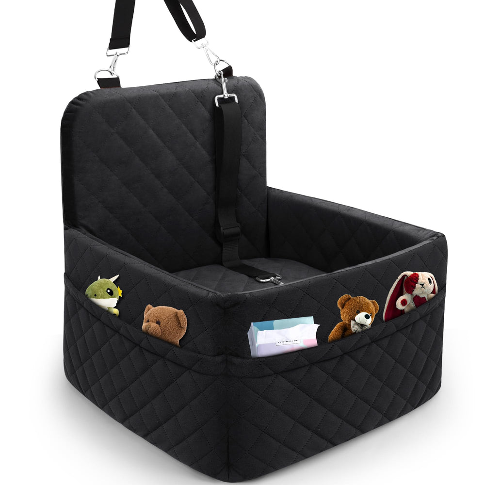 VSAPRDT dog car seat elevated-view boosts safety and comfort on car journeys