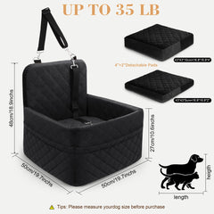 VSAPRDT dog car seat waterproof cover simplifies cleanup after spills