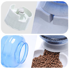VSEER water dispenser connector prevents leaks when bottle is attached.