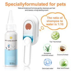 VVVVVW Steam Brush water-tank reveals 25ml capacity for on-demand mist.
