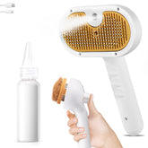 VVWVVW cepillo vapor 3 en 1 para perros y gatos, grooming cómodo en casa.