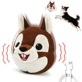 VYsTN Interactive Dog Toy auto-bounce action boosts indoor playtime.