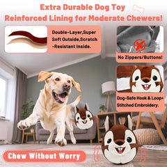 VYsTN Durable Chew-Resistant Dog Toy for moderate chewers.