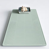 VZYTV Cat Litter Mat 40x28 provides full floor coverage after use.