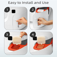 Waatoos N50 six-pack image emphasizes convenient, long-lasting odor management.