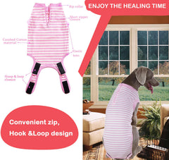 Wabdhaly Recovery Suit potty-break design enables quick breaks.