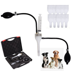 Wadoy dog artificial insemination kit front view, compact for small breeds.