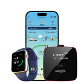 Waggle 4G pet monitor front view enabling remote monitoring and alerts.