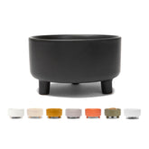 Waggo Uplift ceramic dog bowl small black for stable feeding and easy cleaning.
