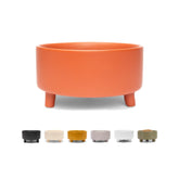 Waggo Uplift terracotta dog bowl close-up glaze showcases durable ceramic finish for daily meals