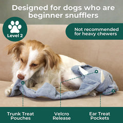 Wagorific Recycled Pet Plush Materials image emphasizes RPET composition and sustainability.
