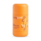 WagWell Paw Protector tub closeup highlighting natural balm for dry paws