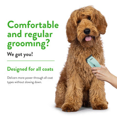 Wahl Pro Animal KM Inspire two-speed switch for adjustable grooming pace.