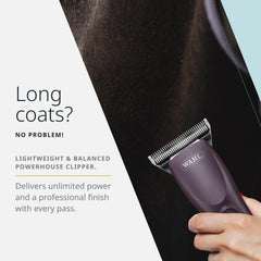 Wahl Pro Animal KM Supera cordless clipper with dual-speed performance
