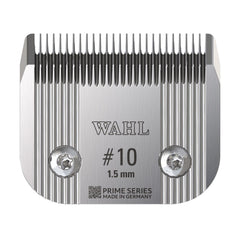 Wahl Pro Animal Wide Prime blades close-up in high-carbon German steel for lasting precision in grooming.