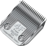 Wahl Professional Animal 4F blade closeup shows 5/16 inch cut for smooth grooming