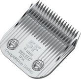 Wahl 5F blade with 15/64 inch cut for smooth trimming and even coats