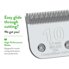 Wahl Professional Animal clipper with detachable blade in use for pets.