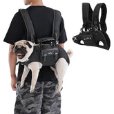 Wakytu dog backpack carrier outer fabric provides weather-ready protection.