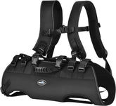 Wakytu dog lift harness side view shows hands-free stair support