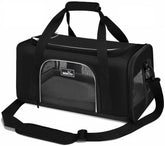 Wakytu under-seat carrier closeup shows sturdy frame for secure travel.