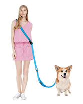 WANFIRE hands-free dog leash setup with adjustable length for versatile walking.