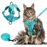 Wanheart arnés gato esmeralda XL, cómodo para paseos diarios.