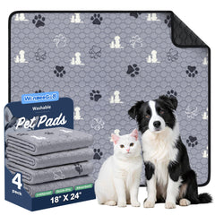 WanpeeGoo almohadilla para orina 18x24 absorbente, ideal para entrenamiento.