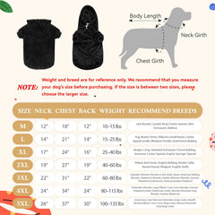 Waoduld dog sweater hoodie polar fleece close-up shows soft breathable fabric