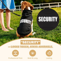 Waoduld dog sweater leash-hole detail shows reinforced opening for secure, tear-resistant leash attachment