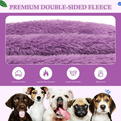 Waoduld polar fleece double-sided fabric for comfy large dogs.