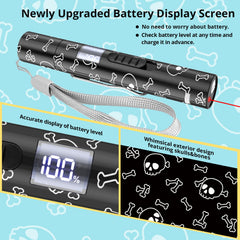 Waputne cat toy with battery level display for worry-free sessions