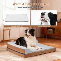 WARKEY memory foam close-up highlights high-density support for hips and joints