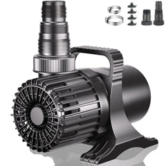 WaterRebirth 7000GPH pump exterior view for durable submersible performance.