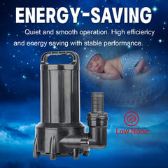 WaterRebirth PB2000 quiet operation minimizes noise during long runs.