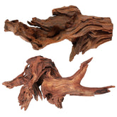 WDEFUN driftwood 14-18 inch two-piece set for aquarium decor and fish hiding spots.