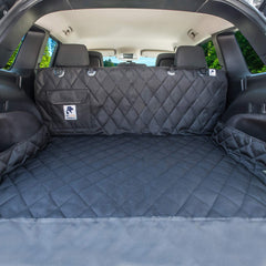 WE LOVE ANIMALS dog cargo cover universal fit reduces dirt on trips