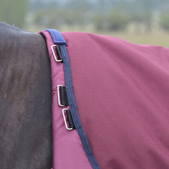 WeatherBeeta ComFiTec Essential Turnout large tail flap shields wind and rain.