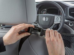 WeatherTech Pet Partition mesh detail closeup showing durable, easy-clean material
