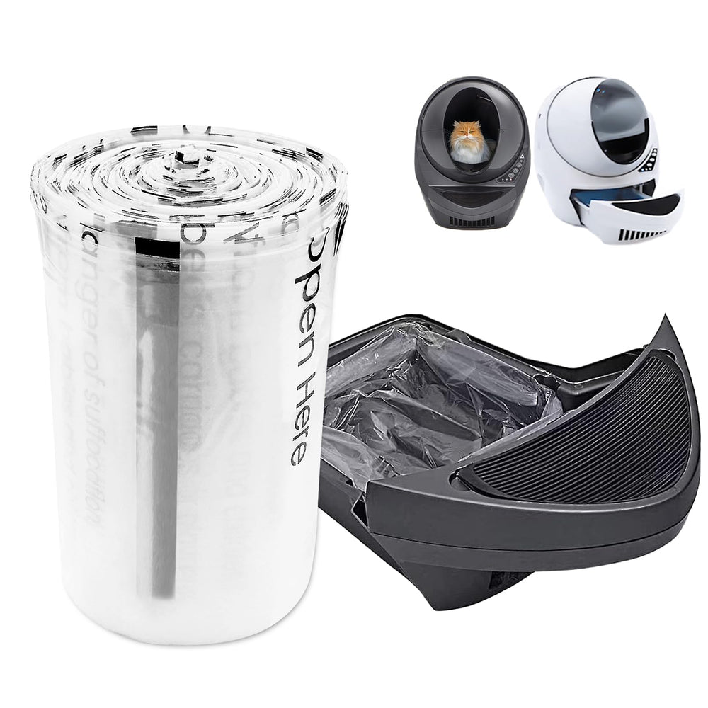 WECATION replacement waste drawer liners for Litter-Robot 3/4 keep litter tidy.