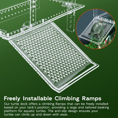 Wedoelsim Turtle Dock wobble-free stability under multiple turtles.