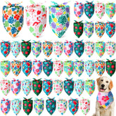 Weewooday Hawaiian dog bandanas pack designs for stylish summer photoshoots