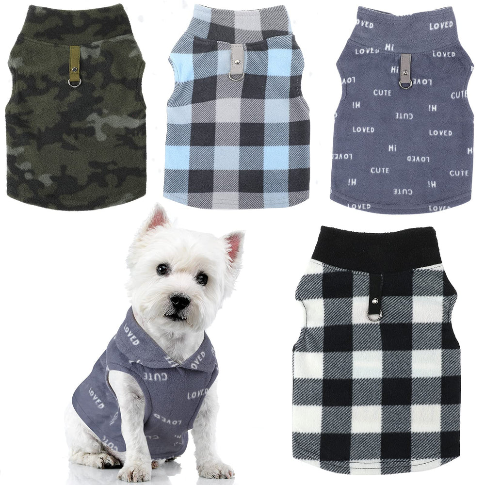 Weewooday winter fabric dog sweater plaid – cozy warmth for daily outdoor adventures.