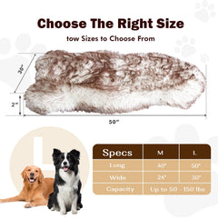Welfibr Christmas dog bed memory foam core provides supportive cushioning for joints during rest.