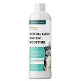 Wellnergy Pets dental care water additive bottle-closed; easy no-brush dental support.